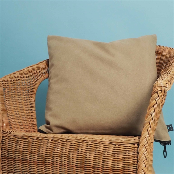 Canvas cushion cover 50x50 Washed Sand